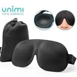 Antifaz 3D para Dormir con Correa Ajustable y Comodidad Total